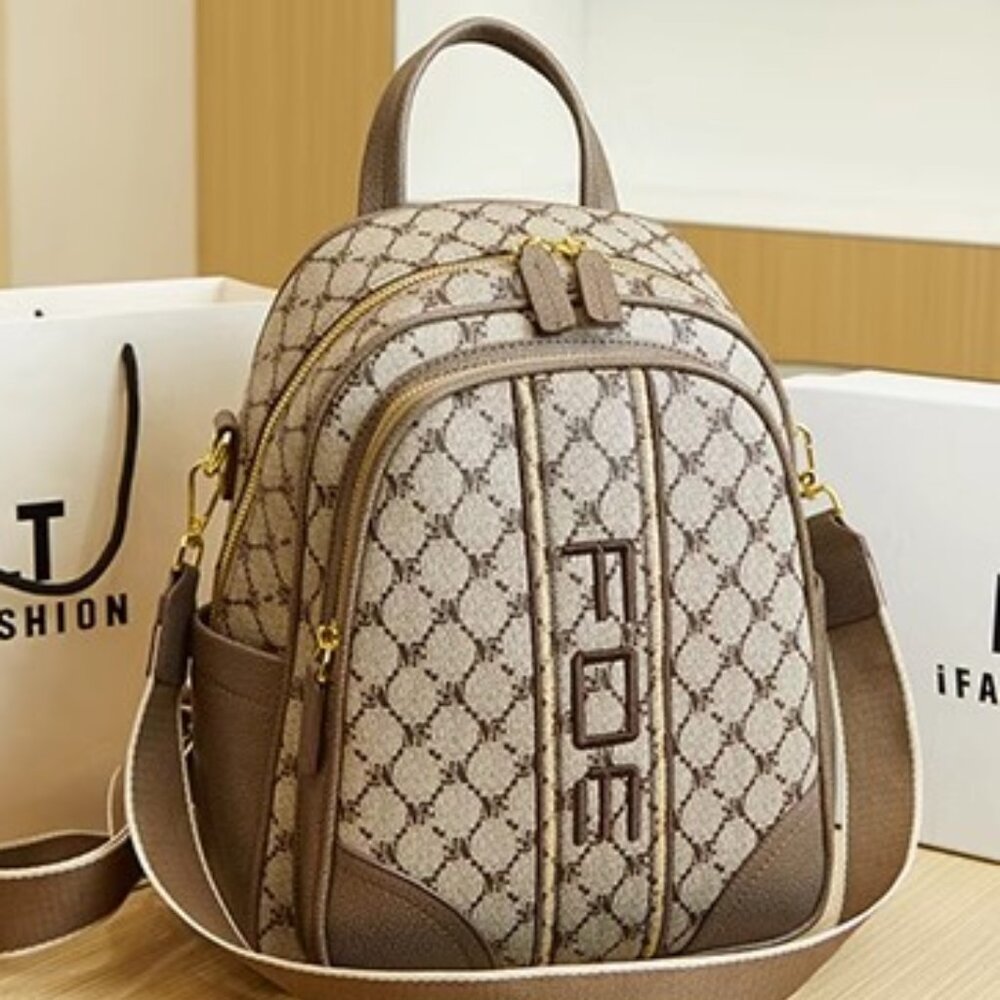Leather Backpack Bag Women